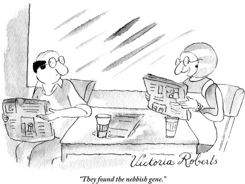 "They found the nebbish gene."