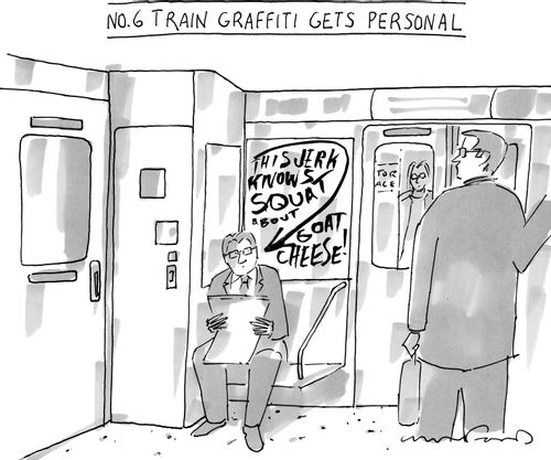 No. 6 Train Graffiti Gets Personal