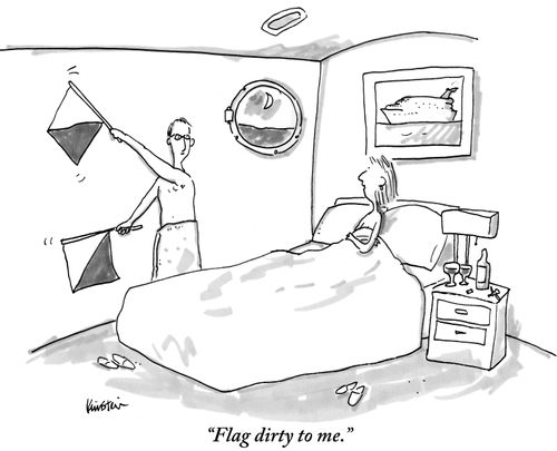 "Flag dirty to me."