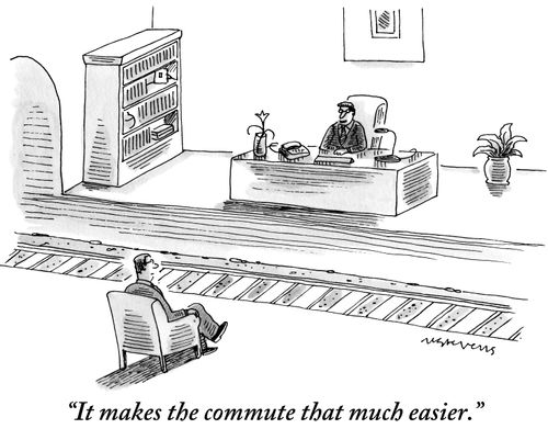 "It makes the commute that much easier."