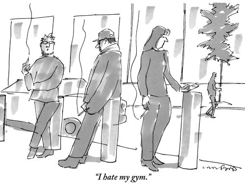 "I hate my gym."