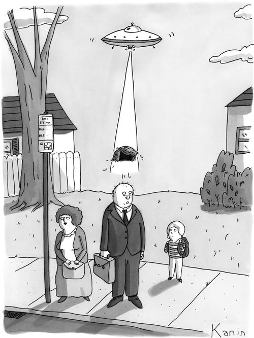 Hair being abducted