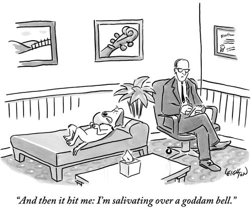 "And then it hit me: I'm salivating over a goddam bell."