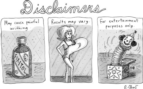 Disclaimers