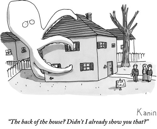 "The back of the house? Didn't I already show you that?"