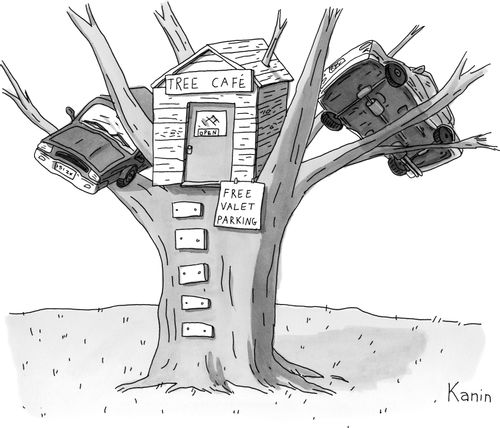 Tree Cafe; Free Valet Parking