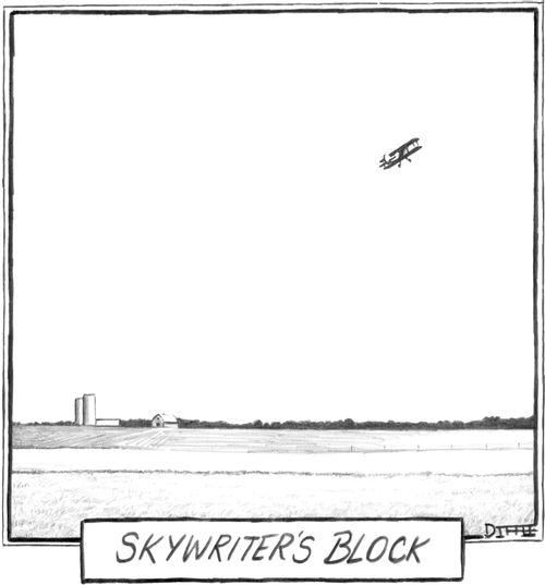 Skywriter's Block