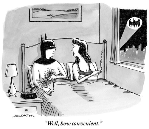 "Well, how convenient."
