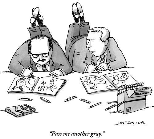 "Pass me another gray."
