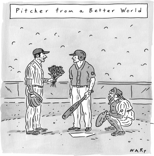 "Welcome to the big leagues."