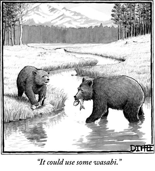 "It could use some wasabi."