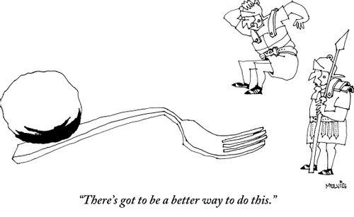 "There's got to be a better way to do this."