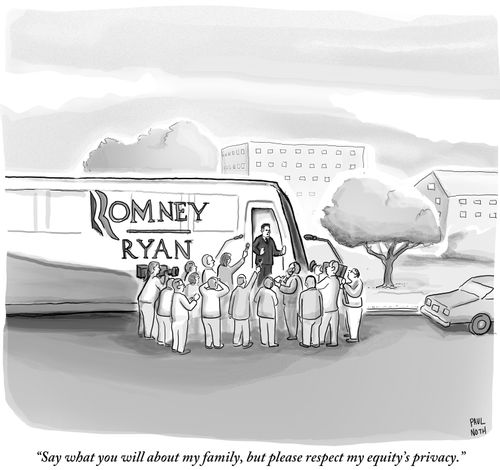 "Say what you will about my family, but please respect my equity's privacy."