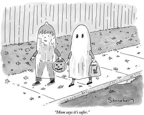 "Mom says it's safer."