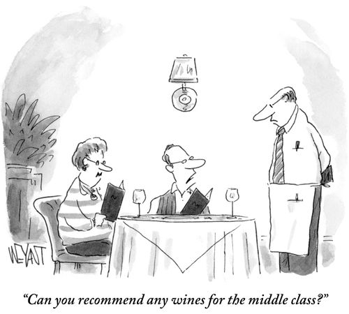 "Can you recommend any wines for the middle class?"