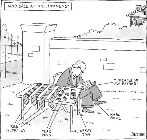 Yard Sale at the Romneys'