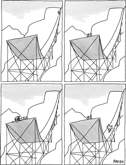 A ski jumper rethinks his decision.