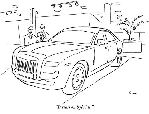 "It runs on hybrids."