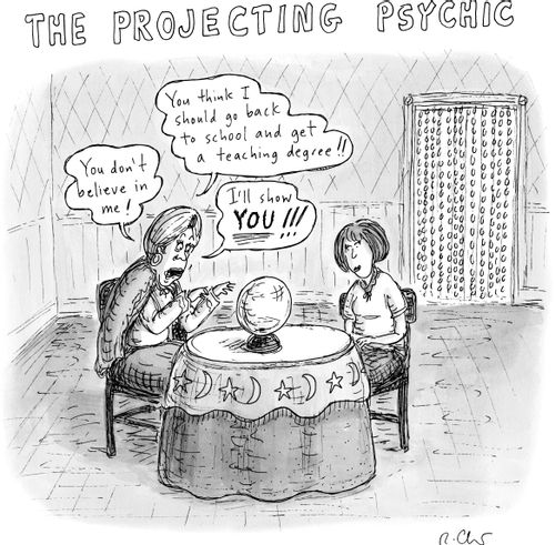 The Projecting Psychic