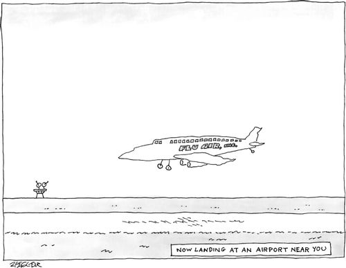 Now landing at an airport near you.