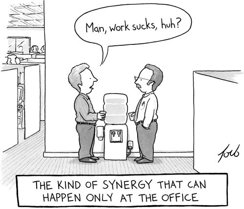 The Kind Of Synergy That Can Happen Only At The Office
