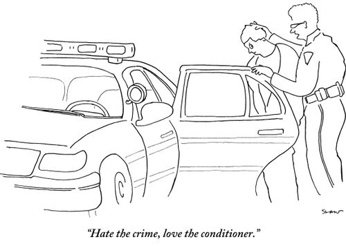 "Hate the crime, love the conditioner."