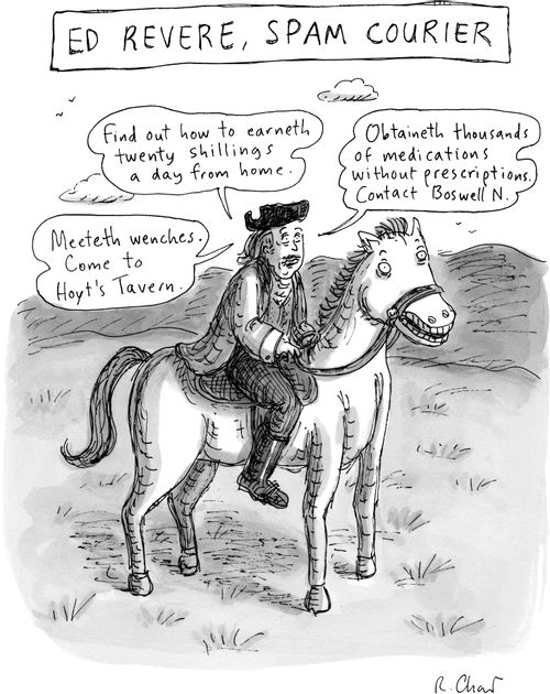 Ed Revere, Spam Courier