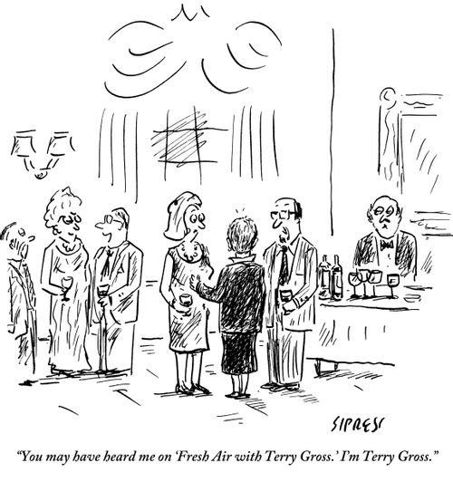 "You may have heard me on 'Fresh Air with Terry Gross.' I'm Terry Gross."