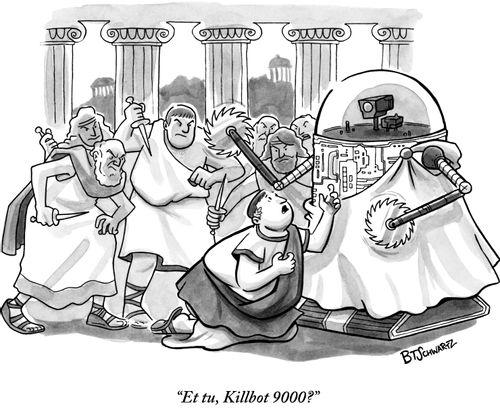 "Et tu, Killbot 9000?"