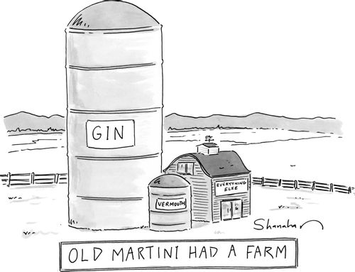 "Old Martini Had A Farm"