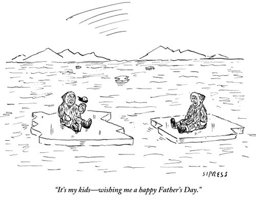 "It's my kids - wishing me a happy Father's Day."