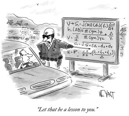"Let that be a lesson to you."
