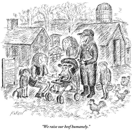 "We raise our beef humanely."