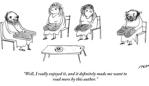 "Well, I really enjoyed it, and it definitely made me want to read more by this author."