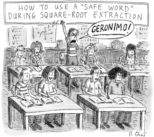 How To Use "The Safe Word" During Square Root Extraction.