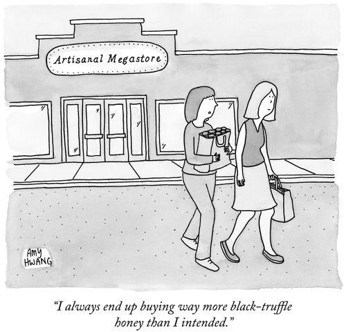 "I always end up buying way more black-truffle honey than I intended."