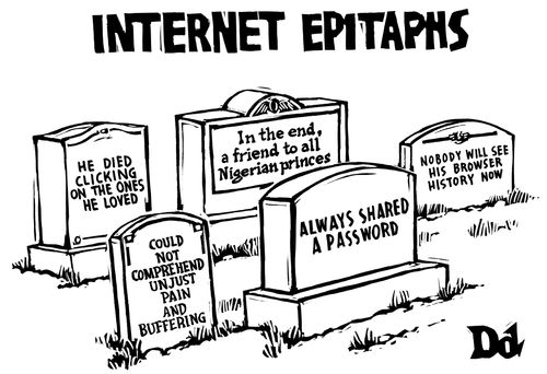 Internet Epitaphs