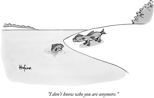 "I don't know who you are anymore."