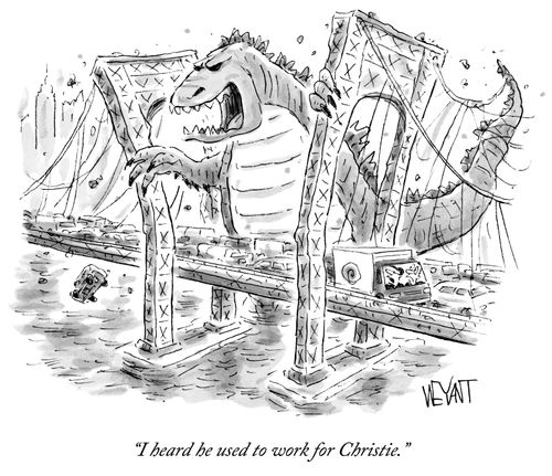 "I heard he used to work for Christie."