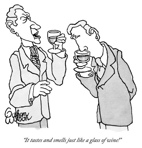 "It tastes and smells just like a glass of wine!"