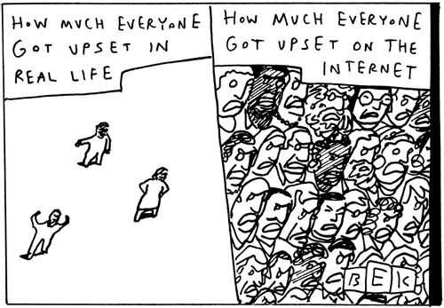 "How Much Everyone Got Upset in Real Life."