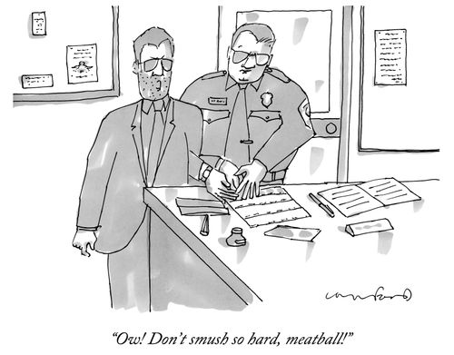 "Ow! Don't smush so hard, meatball!"