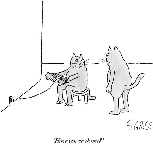 "Have you no shame?"
