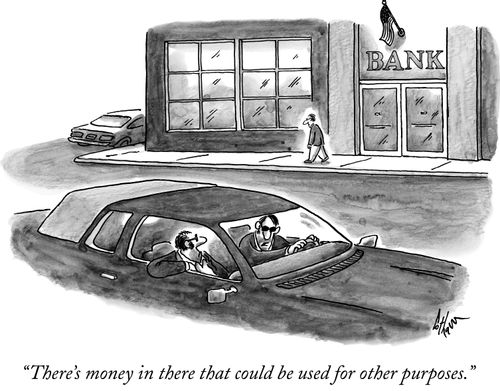 "There's money in there that could be used for other purposes."