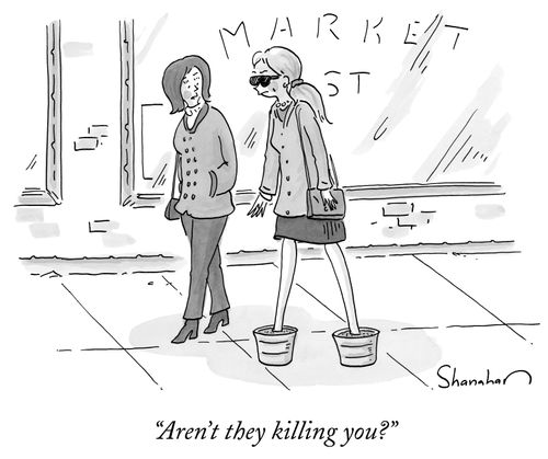 "Aren't they killing you?"