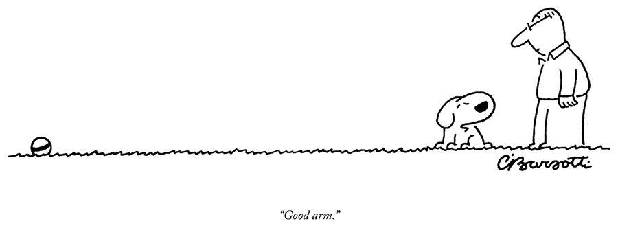 "Good arm."
