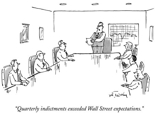 "Quarterly indictments exceeded Wall Street expectations."