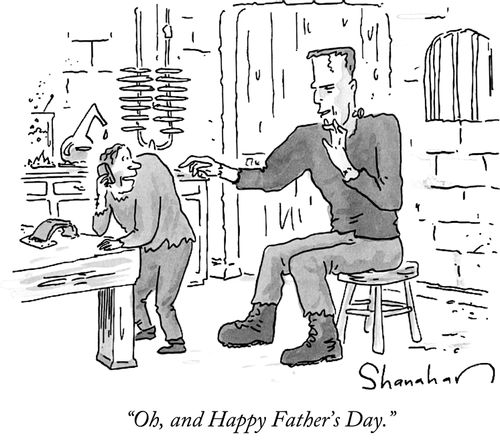 "Oh, Happy Father's Day."