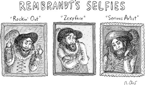 Rembrandt's Selfies
