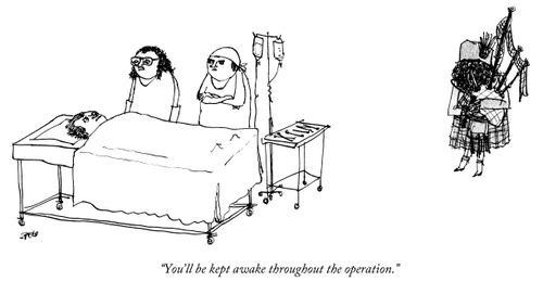 "You'll be kept awake throughout the operation."